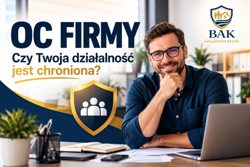 OC działalności gospodarczej – BAK Ubezpieczenia Kraków